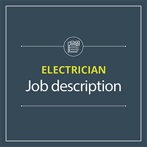 Electrician job description