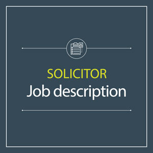 Solicitor Job Description