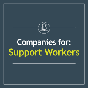 companies for support workers